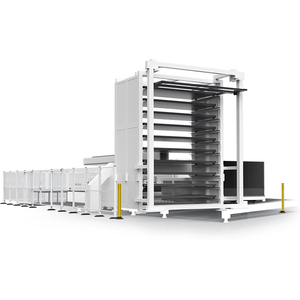 Sistema de almacén de almacenamiento de chapa de elevación vertical automática inteligente 3D para carga y descarga de corte por láser - Product Image 2