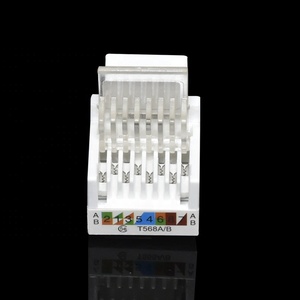 Dụng Cụ Mô Đun Rj45 Rj11 Rj12 Chất Lượng Cao Giắc Cắm Miễn Phí Giắc Cắm Keystone Rj45 6 Cat6 90 Độ Giắc Cắm Keystone Không Có Răng - Product Image 3