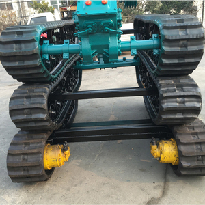 China High Quality 700kg Crawler <strong>Chassis</strong> for Transport Vehicles Compact Steel Crawler <strong>Chassis</strong> With Cross Beams Sales Price - Product Image 4