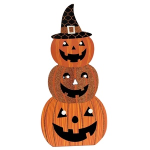 Sıcak satış cadılar bayramı parlak kabak standı dekorasyon