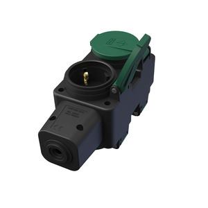 DIY Rewireable 4 Ways European Adapter <strong>Socket</strong> with Easy Assembling Terminal IP44 <strong>Function</strong> Garden <strong>Socket</strong> Outdoor Weather Proof - Product Image 5