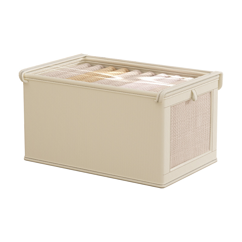 Beige avec couvercle