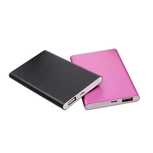 Free Sample Portable Metal Power Bank 5000mAh Battery Charger LED Display USB <strong>Input</strong> <strong>Output</strong> 10W Mobile Power Promotional Features - Product Image 4