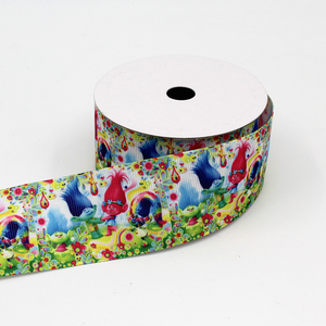 韩凡定制丝带印刷4厘米动物印花图案礼品盒包装印花丝带 - Product Image 4
