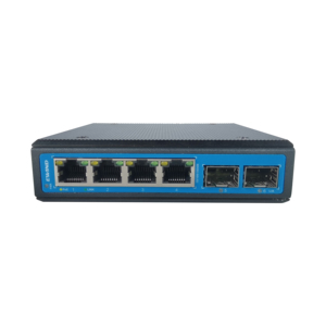 Switch di rete industriale non gestito 2 * SFP + 4 * RJ45 porte 10/100M Switch di supporto Poe estendere 300 metri di distanza - Product Image 2