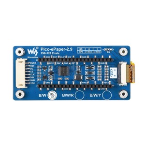 2,9-Zoll-E-Paper-E-Ink-Anzeigemodul für Raspberry Pi Pico 296*128 Schwarz/Weiß-SPI-Bildschirm unterstützung Benutzer definiert - Product Image 4