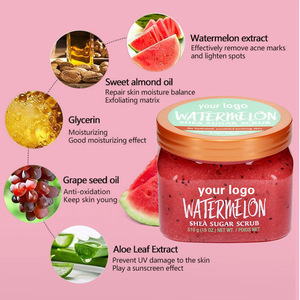 Watermelon Body Scrub 510g Natürliches Peeling White ning Fruit Scents Körper peeling