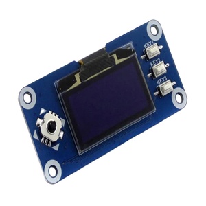 1,3-Zoll-OLED-Display HAT für Raspberry Pi 2B/3B/3B/Zero/Zero W,128x64 Pixel, SPI, I2C-Schnittstelle, eingebetteter Controller