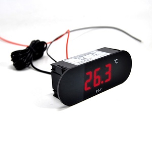 Taidacent 12V 300C Plug-in misuratore di temperatura industriale pannello indicatore di temperatura digitale Display sonda sensore di temperatura - Product Image 1