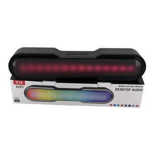 Altavoz inalámbrico Bluetooth sistema de sonido de cine en casa RGB luz LED colorida subwoofer computadora juego de escritorio subwoofer de barra de sonido - Product Image 2