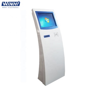 Macchina per la coda Self-Service da 17 pollici che chiama la banca del sistema di gestione della biglietteria della coda dell'ospedale chiosco Touch Digital Signage