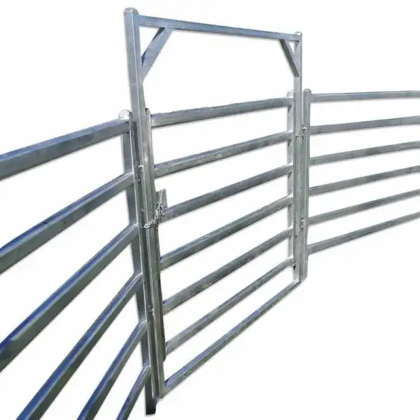 Valla de panel galvanizada de alta resistencia para ganado, vaca, oveja y caballo, personalizada