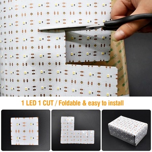แผ่นแผงไฟ LED ต่อเนื่อง10เมตรไฟ48วัตต์/เมตร DC24V ยืดหยุ่นสำหรับหินแกรนิตหินอ่อนที่มีแสงสว่างเพียงพอและหินตกแต่ง - Product Image 6