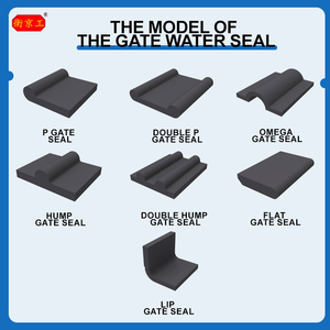 <span class=keywords><strong>P</strong></span> hình dạng cao su cổng con dấu EPDM dam cổng con dấu cao su thủy lợi cống Cổng cao su Gasket - Product Image 5