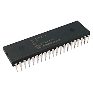 PIC16F887-I/P DIP-40 Microchip 8-bit CMOS Flash MCU 20MHz 14KB memoria programma 256B EEPROM - Product Image 1