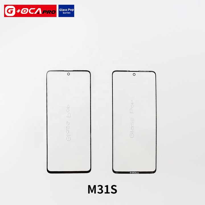 G+OCA PRO Hot Selling for Samsung M21 M23 M30 M31 Waterproof Front Glass Panel Outer Glass With Oca Replacement for Samsung