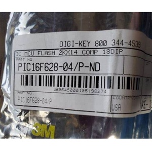 PIC16F628-04I/P PIC16F628-04/P Mikrochip PIC Mikro controller IC 8-Bit 4MHz 3,5 KB 2K X 14 Flash PIC16F628 18-PDIP PIC16F628-04E/P.