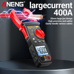 ANENG ST181 dijital kelepçe metre DC/AC akım 4000 sayımları multimetre ampermetre voltmetre araba Amp Hz kapasite ncv'deki Ohm testi - Product Image 4