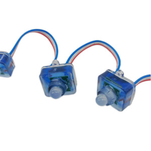 Programmable square 12mm <strong>Pixel</strong> String Light <strong>Rgb</strong> Full Color 5v <strong>Led</strong> Modul Ws2811 for Advertising Sign Christmas Decoration - Product Image 1
