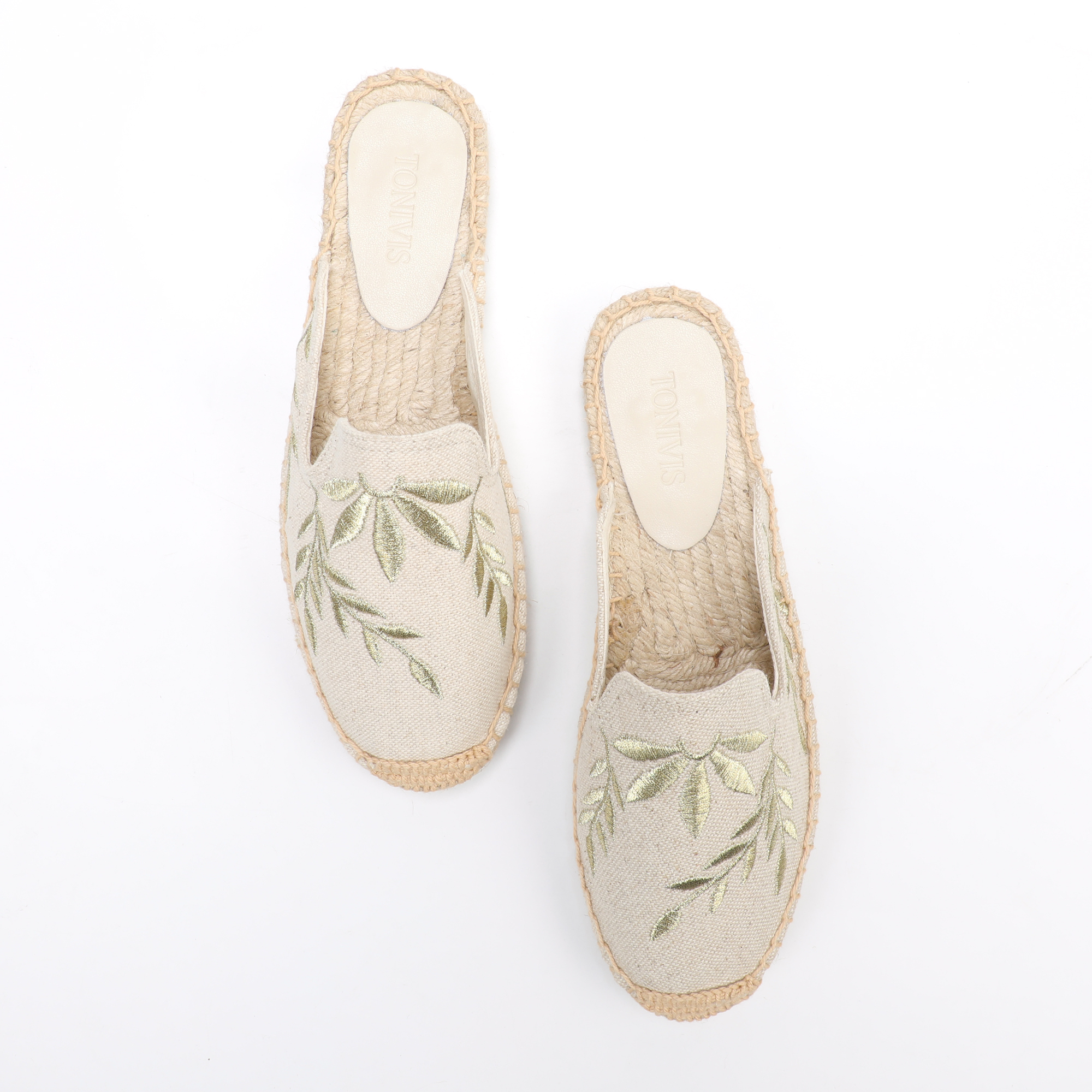 Beige and gold K1-14-W-S843