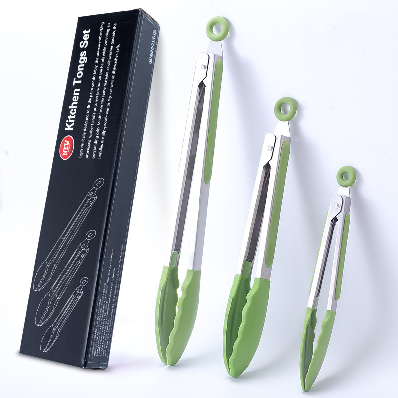 Grass green three-piece set (color box)