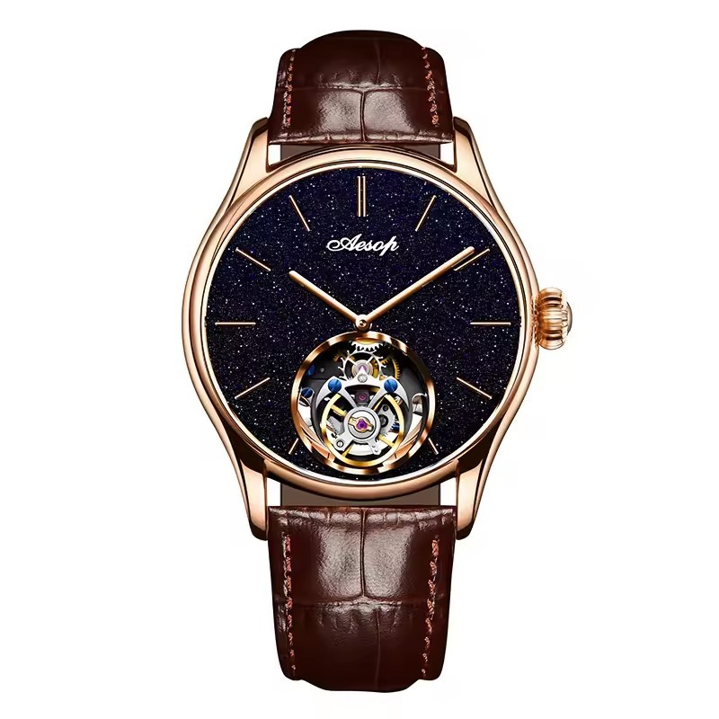 Leather Rose Gold