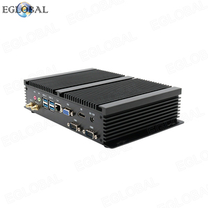 Eglobal คอมพิวเตอร์ขนาดเล็กแบบมินิพีซีแบบมินิพีซีแบบฝังตัวใช้กับ Intel Core I3 4005U 2x แลนคู่พอร์ต COM DDR3ขนาด512GB - Product Image 4