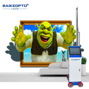 Imprimante murale 3D UV Machine à jet d'encre Imprimante murale numérique robot pour céramique ou verre directement sur métal - Product Image 2