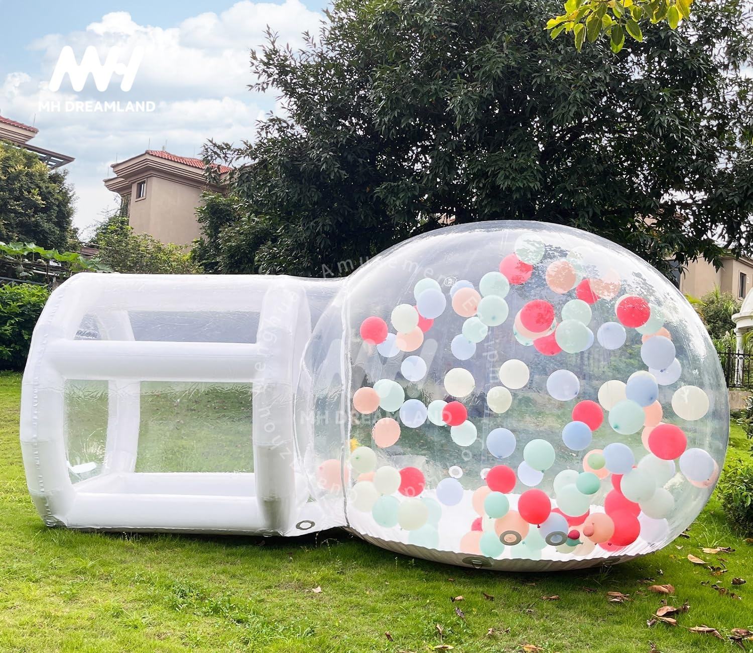 10ft bubble +6ft tunnel