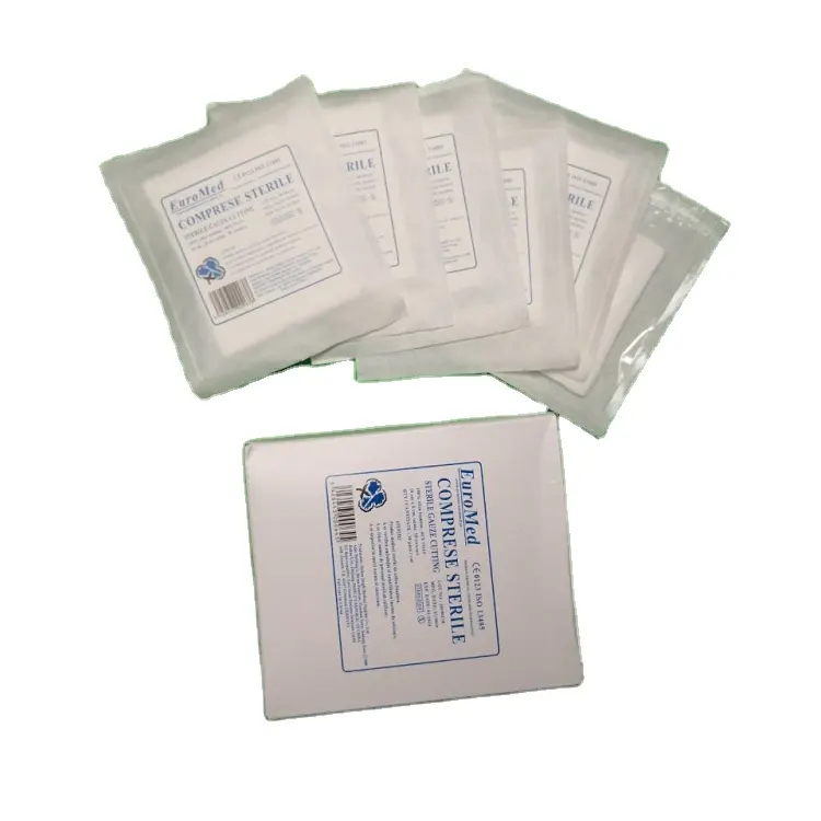 Disposable Gauze In Cutting wound care Absorbent Gauze Compresses factory price