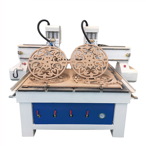 双头木雕机工作数控路由器2D 3D三轴机械自动双轴 - Product Image 1