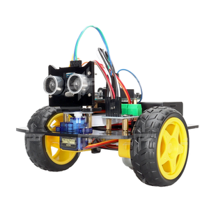Eparthub Educational Smart Robot Car Kit With Obstacle Avoidance and Wireless Remote <strong>Control</strong> Using ESP8266 D1 WIFI for Makers