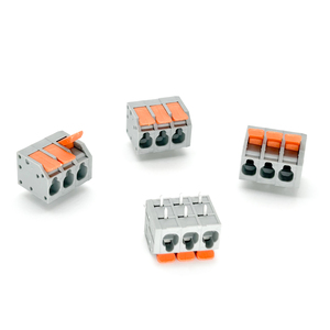 new design 5.0mm pitch <strong>spring</strong> <strong>terminal</strong> <strong>block</strong> with operation lever - Product Image 1
