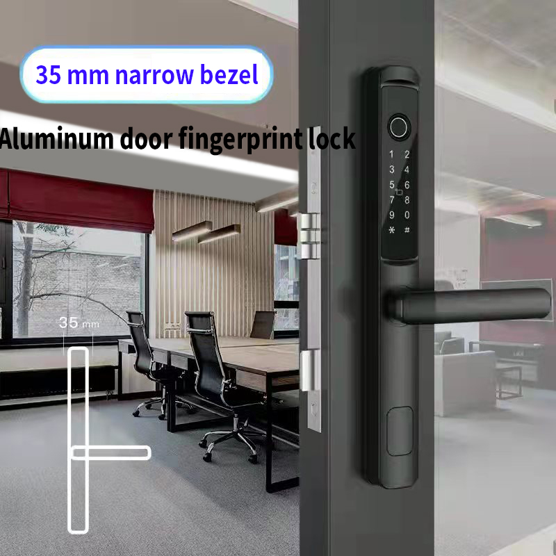 Doubwin Competitive Price S617 intelligent Waterproof Door Lock TTlock Smart Wifi Fingerprint Password Card Door Lock for Home