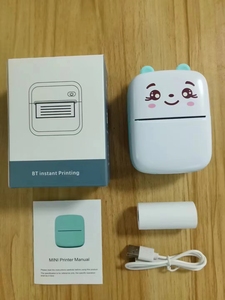 Yüksek ekran akıllı cep Mini fotoğraf termal etiket yazıcı taşınabilir etiket yazıcı cep telefonu ile uyumlu - Product Image 3