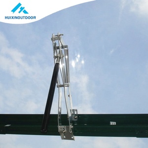 Hiện đại nhà kính tự động mở cửa sổ thông minh nhôm <span class=keywords><strong>jalousie</strong></span> Sola Louvre động cơ nhiệt độ-kích hoạt trượt Shades - Product Image 5