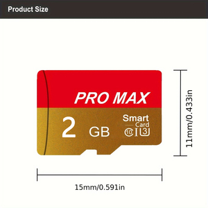 Bán buôn thẻ nhớ TF thẻ 2 GB SD thẻ 2 GB cho MP3 GPS máy ảnh điện thoại di động - Product Image 3