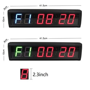 YIZHI Multiple Exercise Interval Training Fitness studio Timer Digital Countdown Stoppuhr Workout Clock für Indoor Sports Home School - Product Image 3