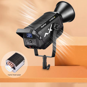 Nicefoto 6000A LV แบบมืออาชีพไฟสองสี600วัตต์ LED สตูดิโอถ่ายภาพวิดีโอฟิล์ม COB ไฟต่อเนื่อง - Product Image 6