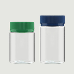 2oz 3Oz <span class=keywords><strong>4oz</strong></span> 5oz 6oz 8oz nến rõ ràng rò rỉ bằng chứng rộng miệng nhựa childproof và temperproof cap Pet Kẹo hoa Jar - Product Image 1