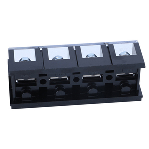 TC604 TC Series <strong>Fixed</strong> Screw <strong>Terminal</strong> <strong>Block</strong> TC-60A 4 Ways 600V Wire Connectors Electric Barrier Screw <strong>Terminal</strong> Strip - Product Image 2