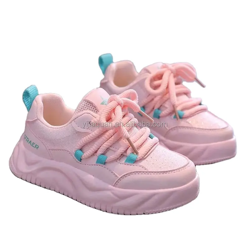 Vendas diretas dos fabricantes de crianças, calçados esportivos de corrida recreativos infantis, calçados esportivos para bebês