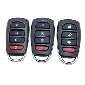4 Tasten 1527 Lerncode-Decode-Empfänger Drahtlose Fernbedienung store HF-Sender 433MHz - Product Image 5