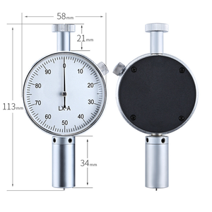 Tester di durezza Shore tipo a/c/d durometro quadrante puntatore singolo misuratore di durezza durometro shore a - Product Image 5