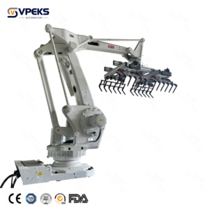 A basso costo automatico Palletizer braccio Robot carico e scarico macchina pallletizzante robotizzata per cartoni sacchetti scatole - Product Image 1