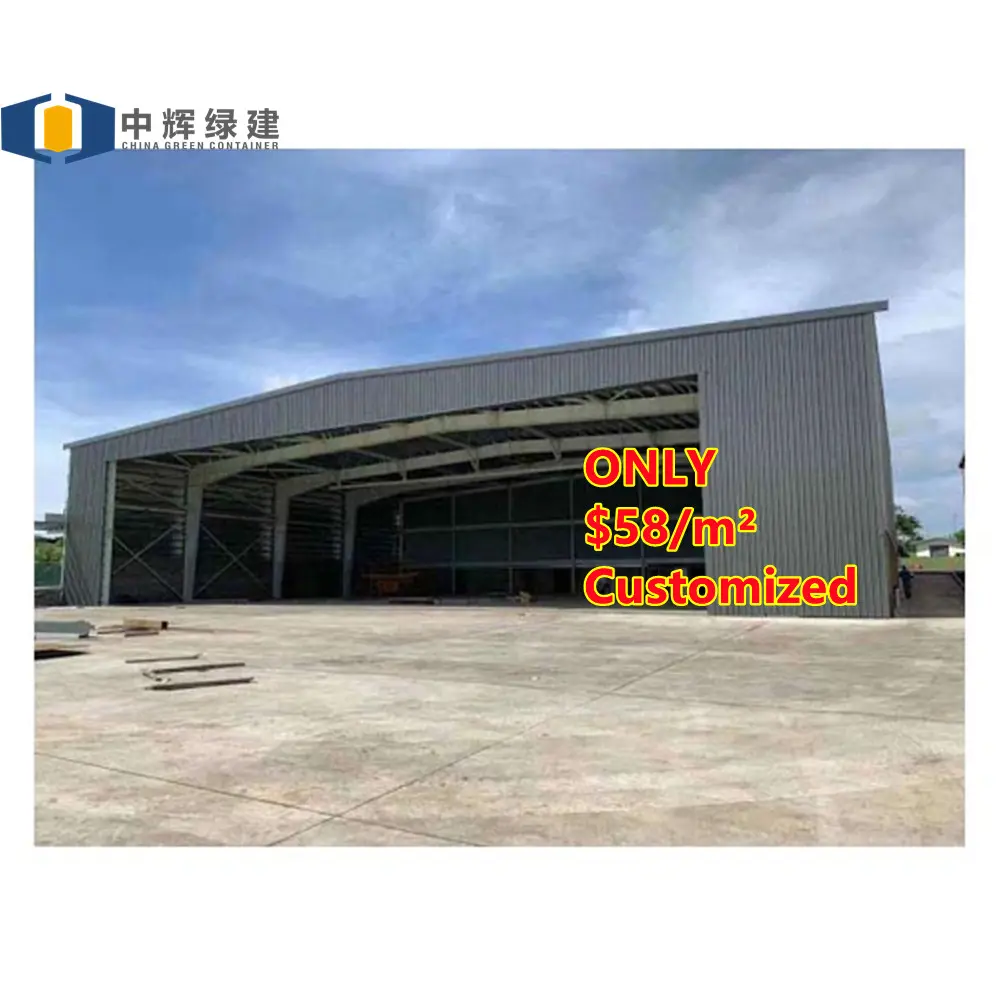 CGCH costruzione prefabbricata struttura in acciaio deposito magazzino design casa industriale economica prefabbricata