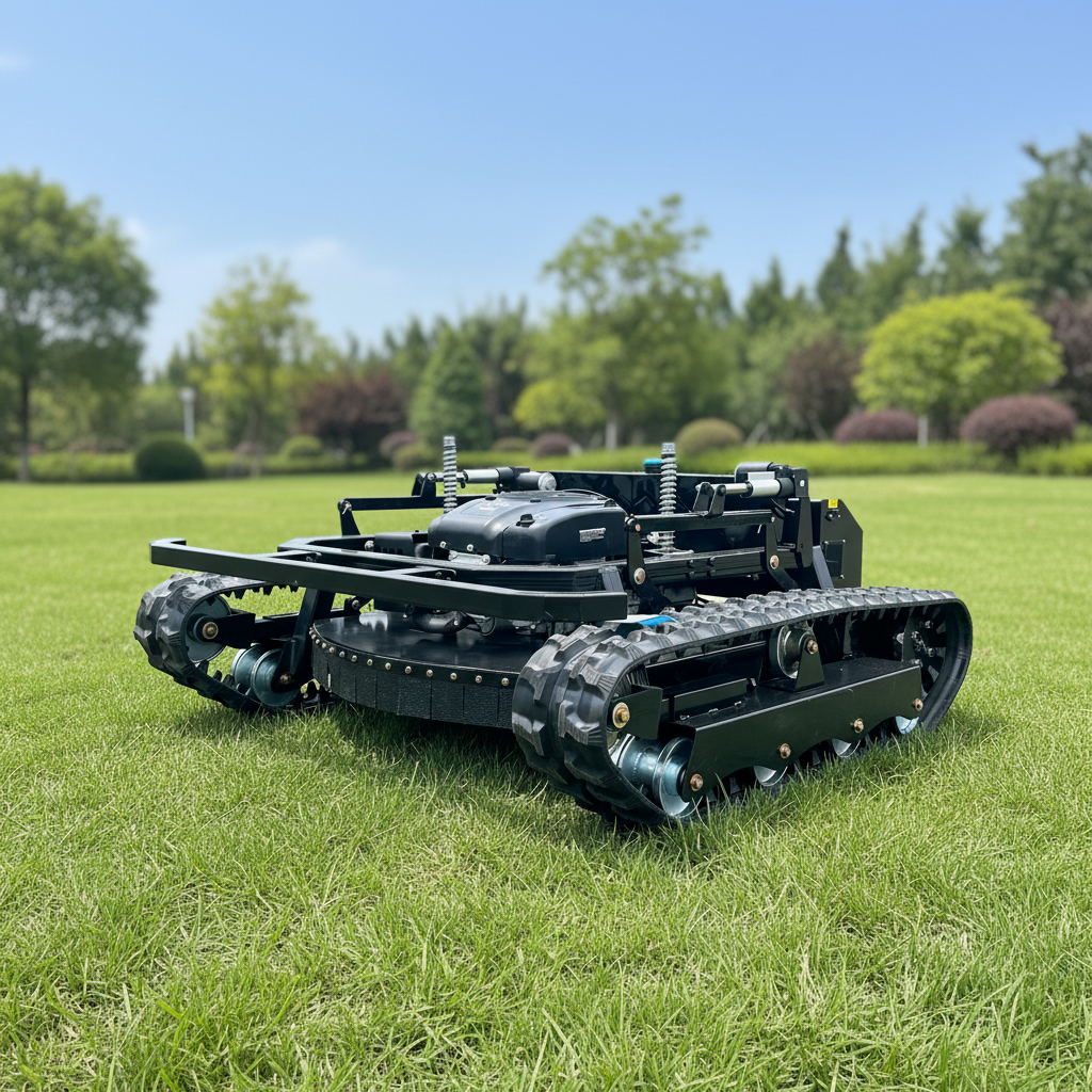 TANK800 Remote Lawn Mower