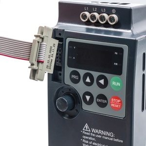 Inversor trifásico VFD de 220V con control PID Inversor de frecuencia de 0.75KW Controlador de frecuencia variable de control vectorial