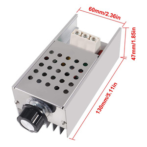 10000W 25A speed <strong>controller</strong> high-power <strong>SCR</strong> voltage regulator dimmer switch <strong>temperature</strong> control thermostat AC - Product Image 6