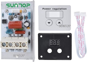 10000w <strong>SCR</strong> Motor <strong>Controller</strong>, <strong>SCR</strong> Heater <strong>Controller</strong>, AC Motor Speed <strong>Controller</strong> for Electric Stoves Water Heaters Light Dimmer - Product Image 5